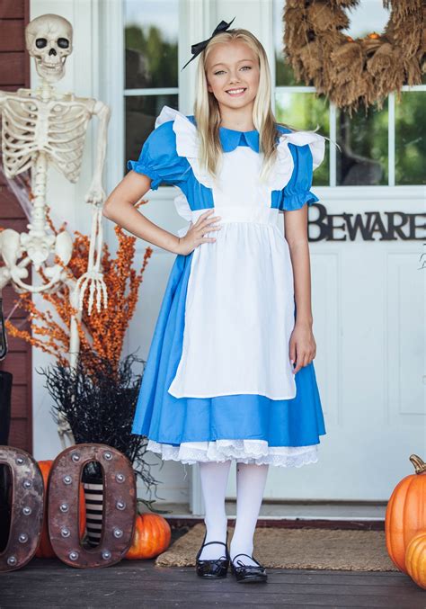 Kids Deluxe Alice Costume Exclusive Made By Us