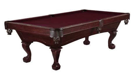 Brunswick Billiards Allenton 8 Pool Table Cherry Stain Ball And Claw