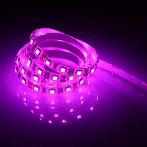 Pink Led Strip Light Smd 5050 5630 60ledm Lamps Dc12v Flexible Ribbon