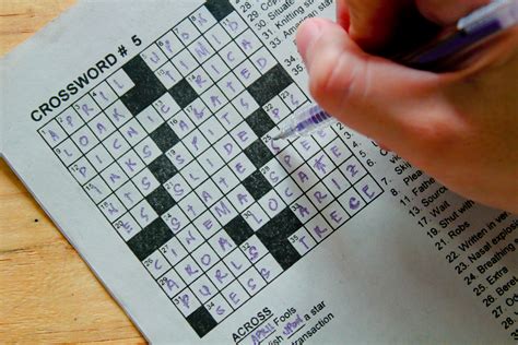 How To Finish A Crossword Puzzle 6 Steps With Pictures