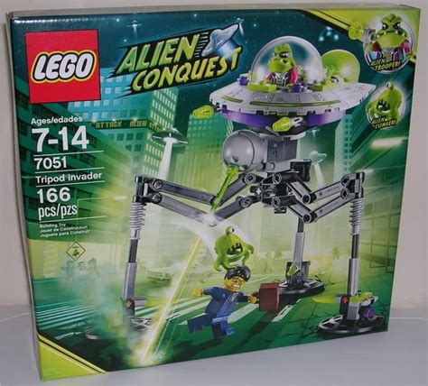 Lego Alien Conquest Tripod Invader 7051 Figurefan — Livejournal