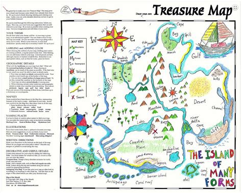 Making A Treasure Map For Kids