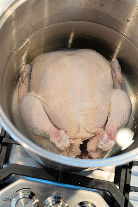 How Long To Boil A Whole Chicken Boiled Whole Frozen Chicken