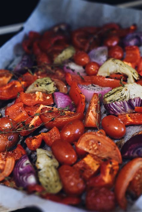 Roasted Mediterranean Vegetables - Jen Bexley - Home Cooked Heroes