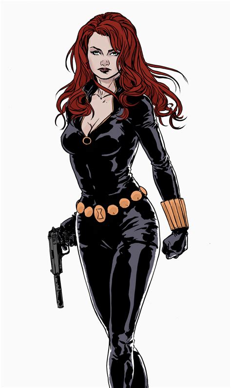 Sexy Superhero Girls Black Widow Special