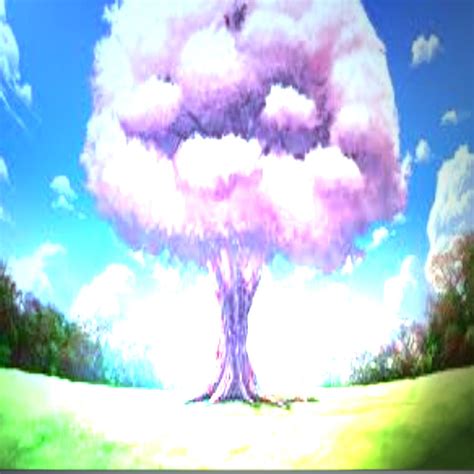 Sakura Tree Bright Colors By Meandyou Anime On Deviantart