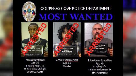 copperas cove social media help police catch most wanted criminals