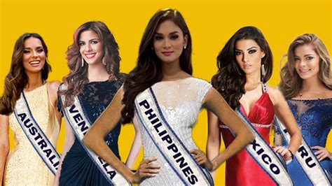 Top 5 Contestants Miss Universe 2015 2016 I Want To See In Finale Youtube