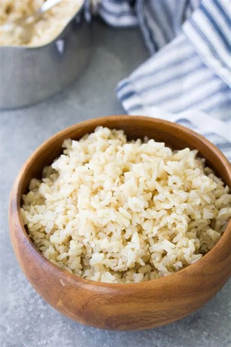 Seasoned Brown Rice Recipe Brown Rice Recipes Healthy Brown Rice
