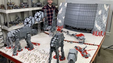 Lego Star Wars Battle Of Crait Build Impresses The Last Jedi Director
