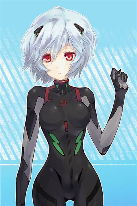 Anime Cyberpunk Future Girl Futuristic Look Ayanami Rei