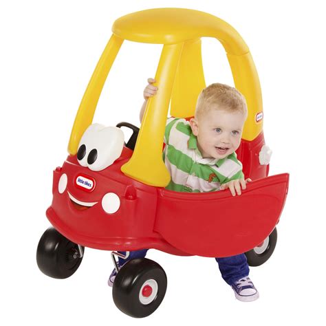 Little Tikes Red Cozy Coupe Police Ride On Car Kids Childs Outdoor