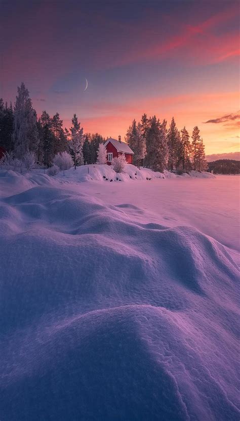 Norway Winter Landscape Winter Scenery Winter Scenes