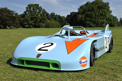 Race Car Classic Vehicle Racing Porsche Germany Gulf Le Mans