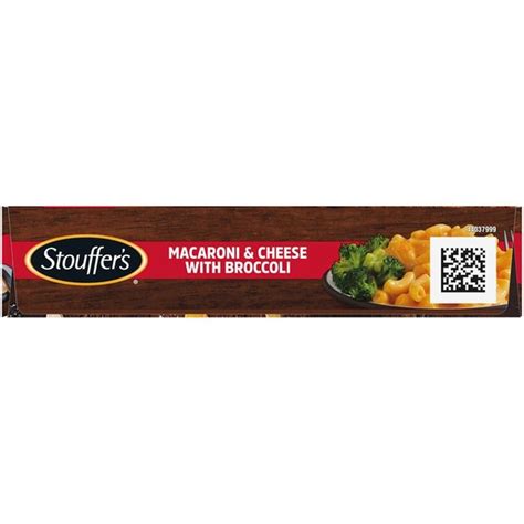 Stouffers Macaroni And Cheese With Broccoli Frozen Meal 12 Oz From