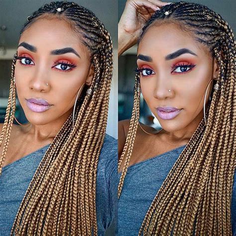 Braiding is a hairstyle that is here to stay. Fulani Braids Hairstyle for Afro-American Women | New ...