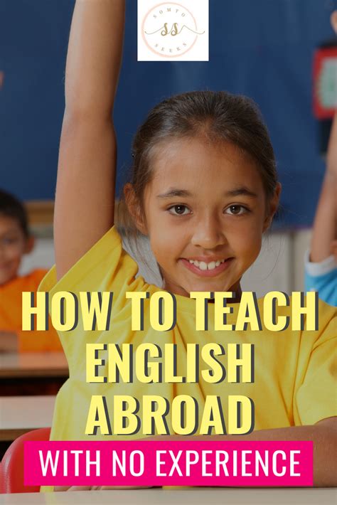 if you want to experience a new culture and travel long term becoming an english teacher might