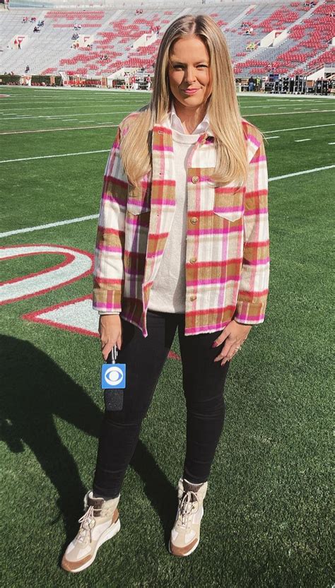 Who Is Jamie Erdahl College Football Reporter For Cbs Replaces Kay