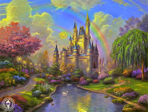 Schmidt & disney thomas kinkade puzzles review today i am going to review schmidt and disney thomas kinkade puzzles. thomas kinkade Cinderella castle edited to be brigher ...