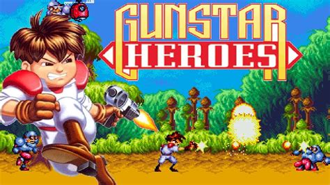 1993 Gunstar Heroes Sega Genesis Game Playthrough Video Game Youtube