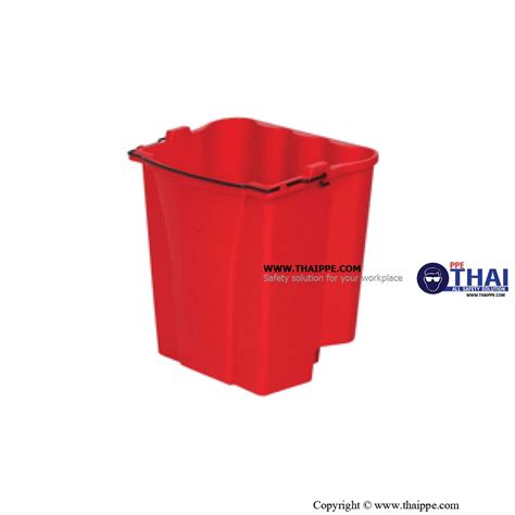 Fg9c7400red Dirty Water Bucket For Wavebrake Combo 17 L Rubbermaid