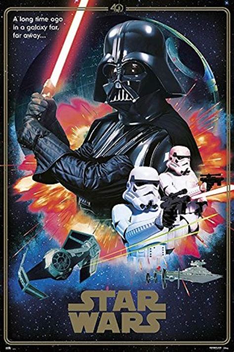 Buy Star Wars Episode Iv A New Hope Movie Print 40th