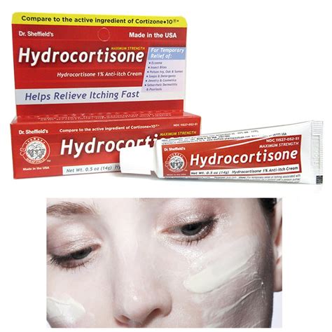 1 Pc Hydrocortisone Cream Ointment Maximum Skin Protectant Rash