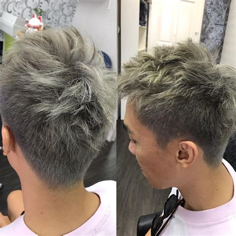 Bleached hair for guys has become a popular trend in recent years. 20+ Fantastic Ideas Ash Grey Hair Men Long Hair - Holly Would Mother