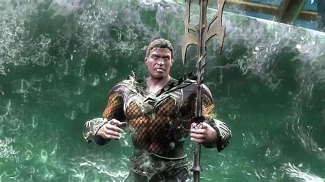 Injustice Gods Among Us Aquaman Reveal Trailer Injustice Aquaman Hd