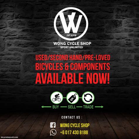 Choose from a huge selection of the most popular bicycles in uae at best prices. BUY SELL TRADE IN (FIND US NOW WONG CYCLE SHOP)