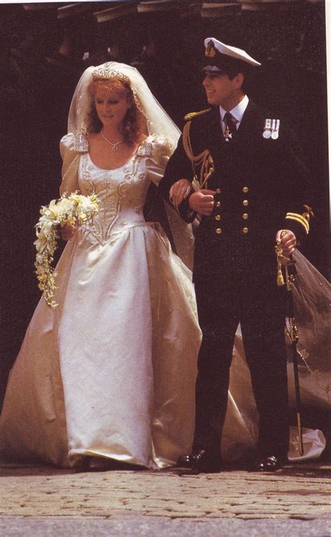 londres le 23 juillet 1986 mariage du prince andrew duc d york et de sarah ferguson duchesse
