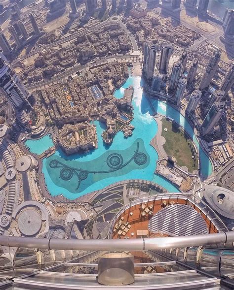 From The 148th Floor At The Top Of The Iconic Tower Of The Burj Khalifa