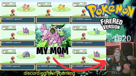 My Mom Found A Shiny In The Frlg Safari Zone Youtube