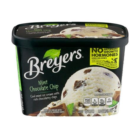 Save On Breyers Ice Cream Mint Chocolate Chip Order Online