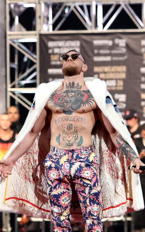 packing a punch conor mcgregor and floyd mayweather s showman style