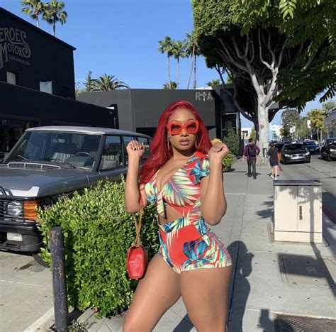 Megan thee stallion just scored a win in court. Megan Thee Stallion Shows Off Her Curves in This Tropical ...