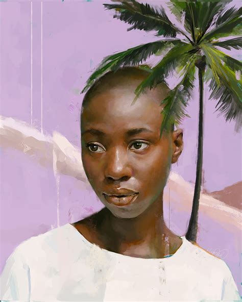 Vibrant Digital Portraits By Artist Alexis Franklin Emphasize The