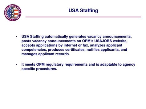 Ppt Usa Staffing Powerpoint Presentation Free Download Id1702520