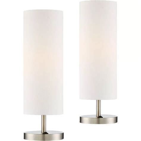 360 Lighting Heyburn Modern Accent Table Lamps Set Of 2 20 High