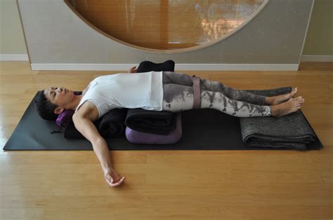 Featured Restorative Pose Supported Bridge Pose Yoga For Times Of Change