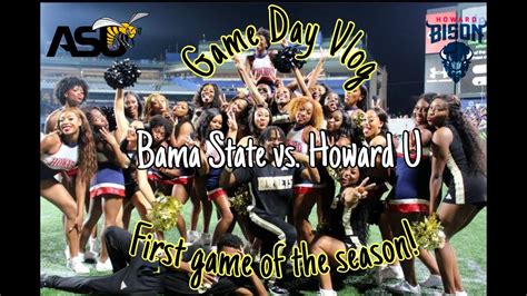 Bama State Cheerleading Vlog 2022 Asu Vs Howard U Hbcu Cheer Vlog