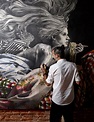 gabriel moreno — Queens Time-Out II | Painting art projects, Portrait ...