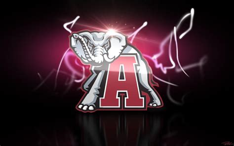 Support us by sharing the content, upvoting wallpapers on the page or sending your own. Alabama Crimson Tide Logo Wallpapers - Wallpaper Cave