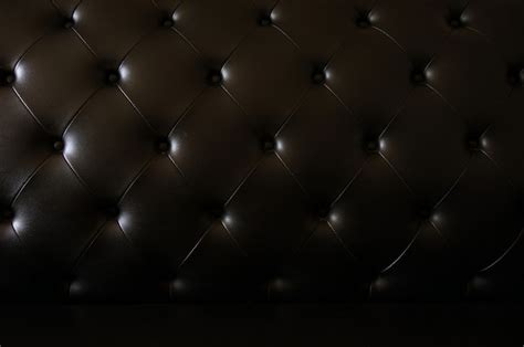 Premium Photo Black Leather Sofa Texture Background