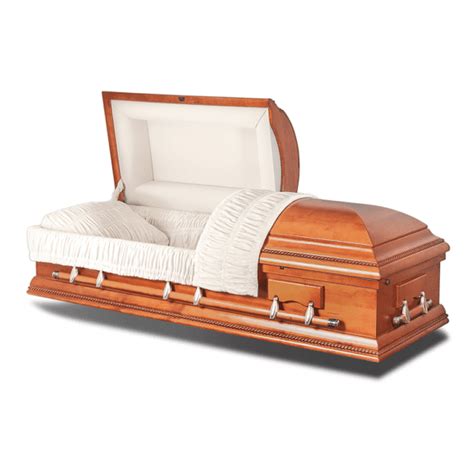 Oxford Maple Wood Casket Sky Caskets