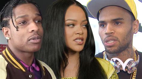 a ap rocky calls out chris brown for beating rihanna in new song hollywood entertainment news