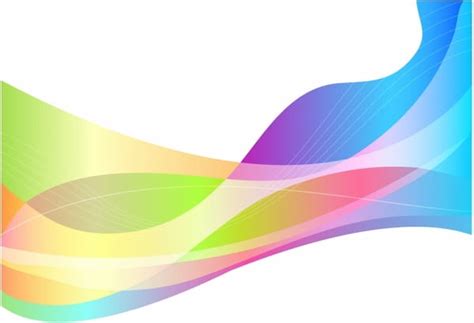 Rainbow Spectrum Wave Background Eps Ai Vector Uidownload