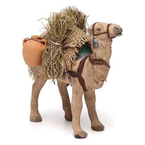 The christian nativity scene or christmas nativity scene symbolizes the day that jesus was born. Nativity scene accessory Camel standing up and harness 10 ...