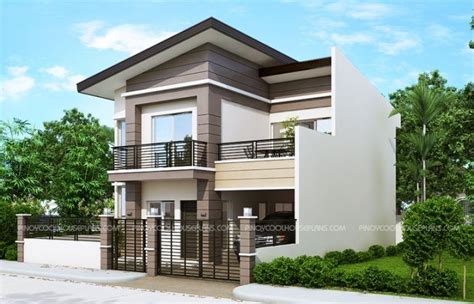 Mateo Four Bedroom Two Story House Plan Pinoy House Plans Two Story