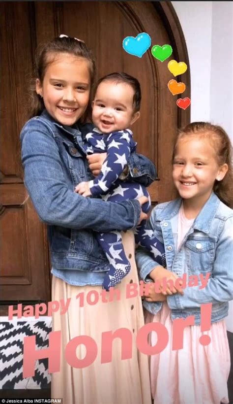 Jessica Alba Celebrates Daughter Honors 10th Birthday On Instagram Jessica Alba Jessica Alba